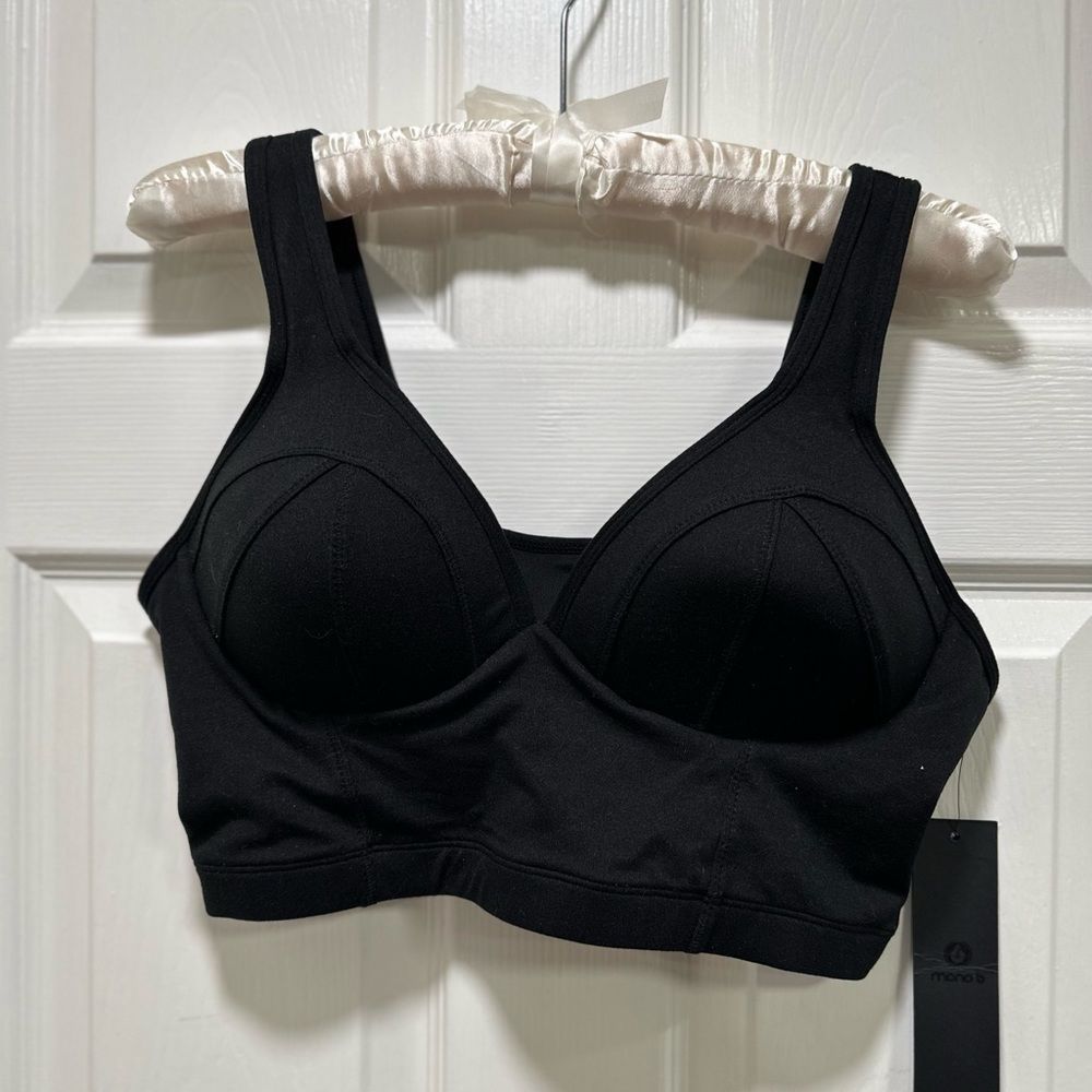 Black Wireless Bra by [Brand]